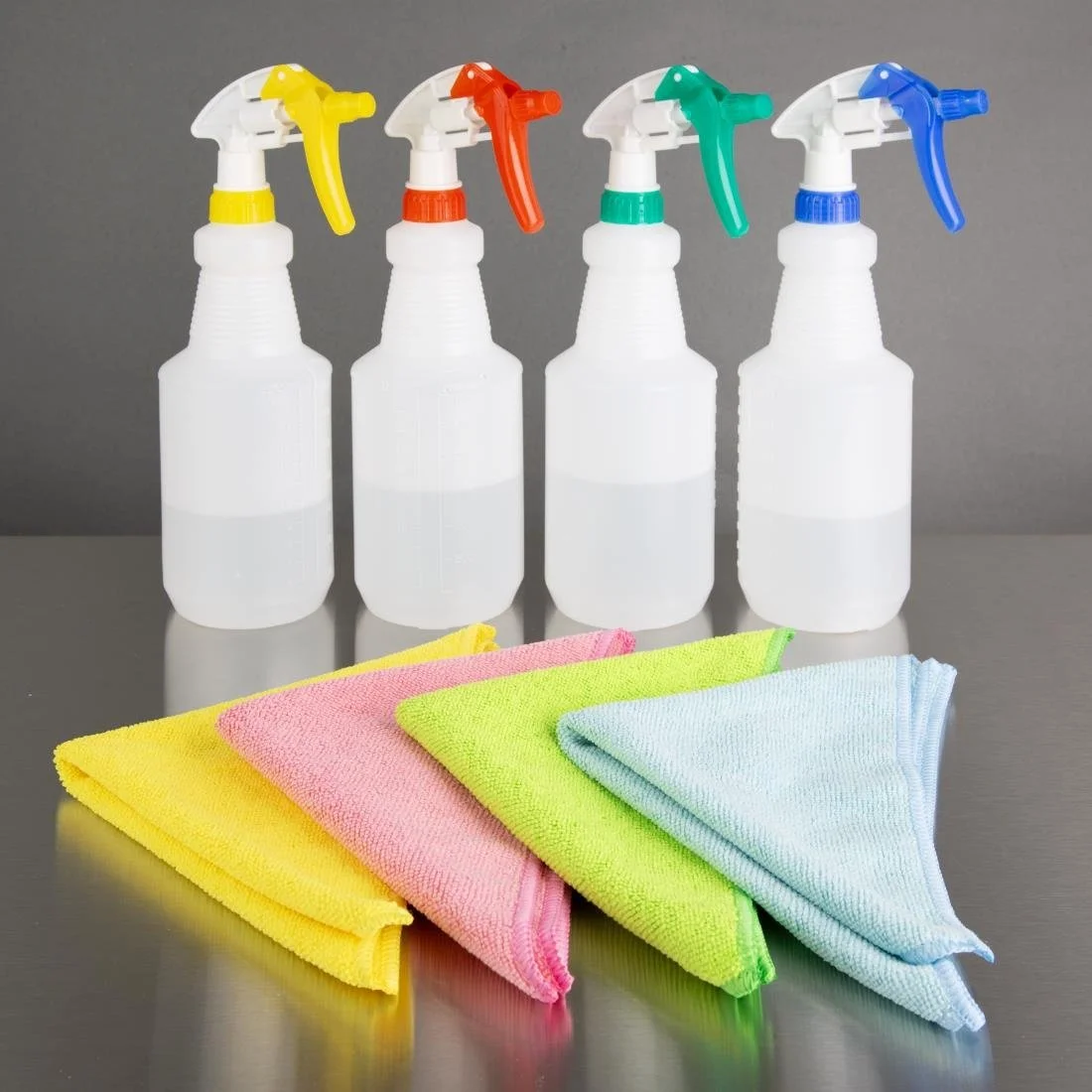 Jantex Microfibre Cloths Green (5 Pack) - Image 5