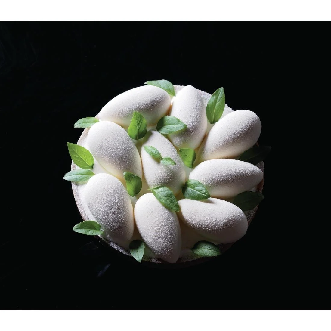 Pavoni Silicone Quenelle Tonda Mould 600x400mm - Image 3