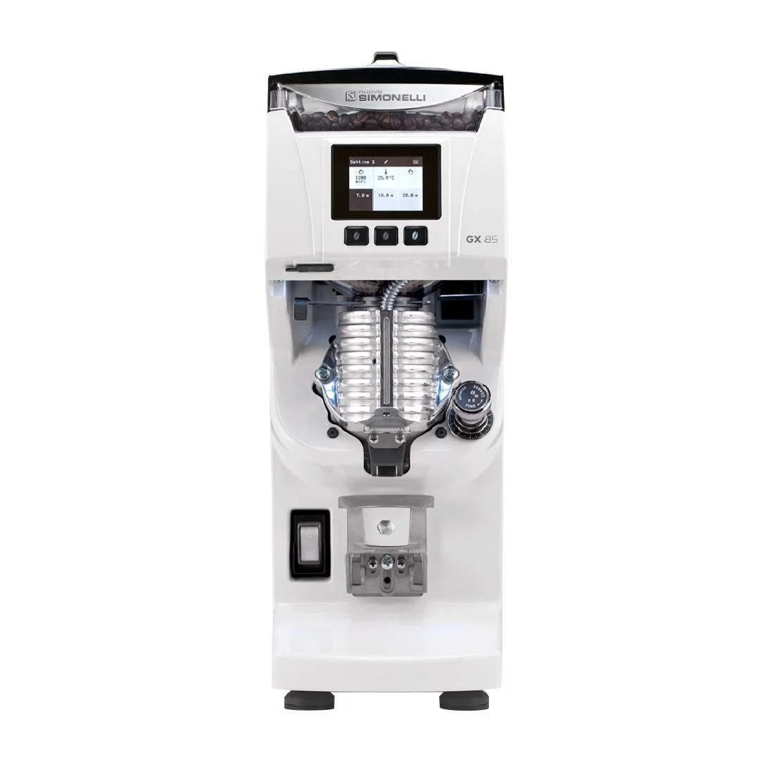 Nuova Simonelli GX85 Coffee Grinder White - Image 3