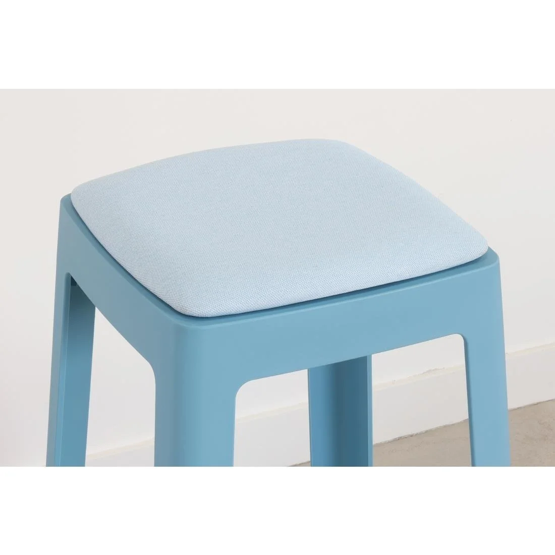 Origin Base Stool Pastel Blue 400x400x440mm (2 Pack) - Image 7