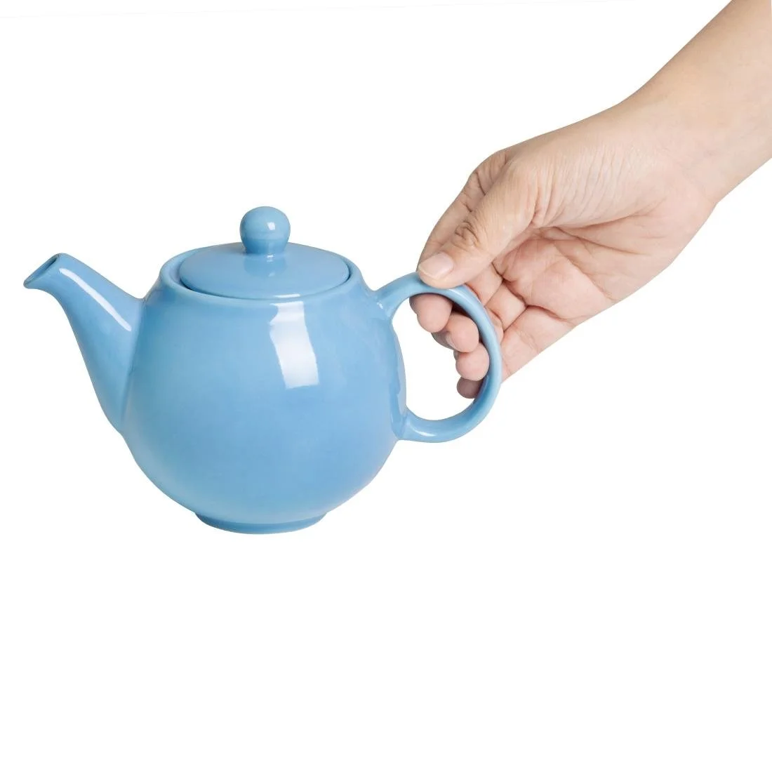 Olympia Cafe Teapots Blue 450ml (2 Pack) - Image 4