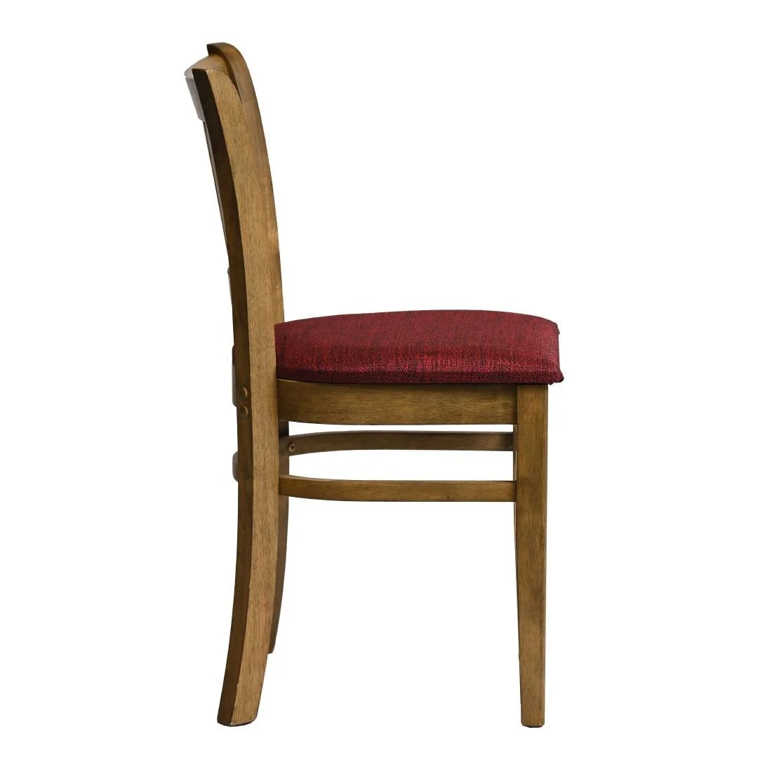 Manhattan Dining Chairs in Weathered Oak with Shetland Scarlett Seat (2 Pack) - Image 3