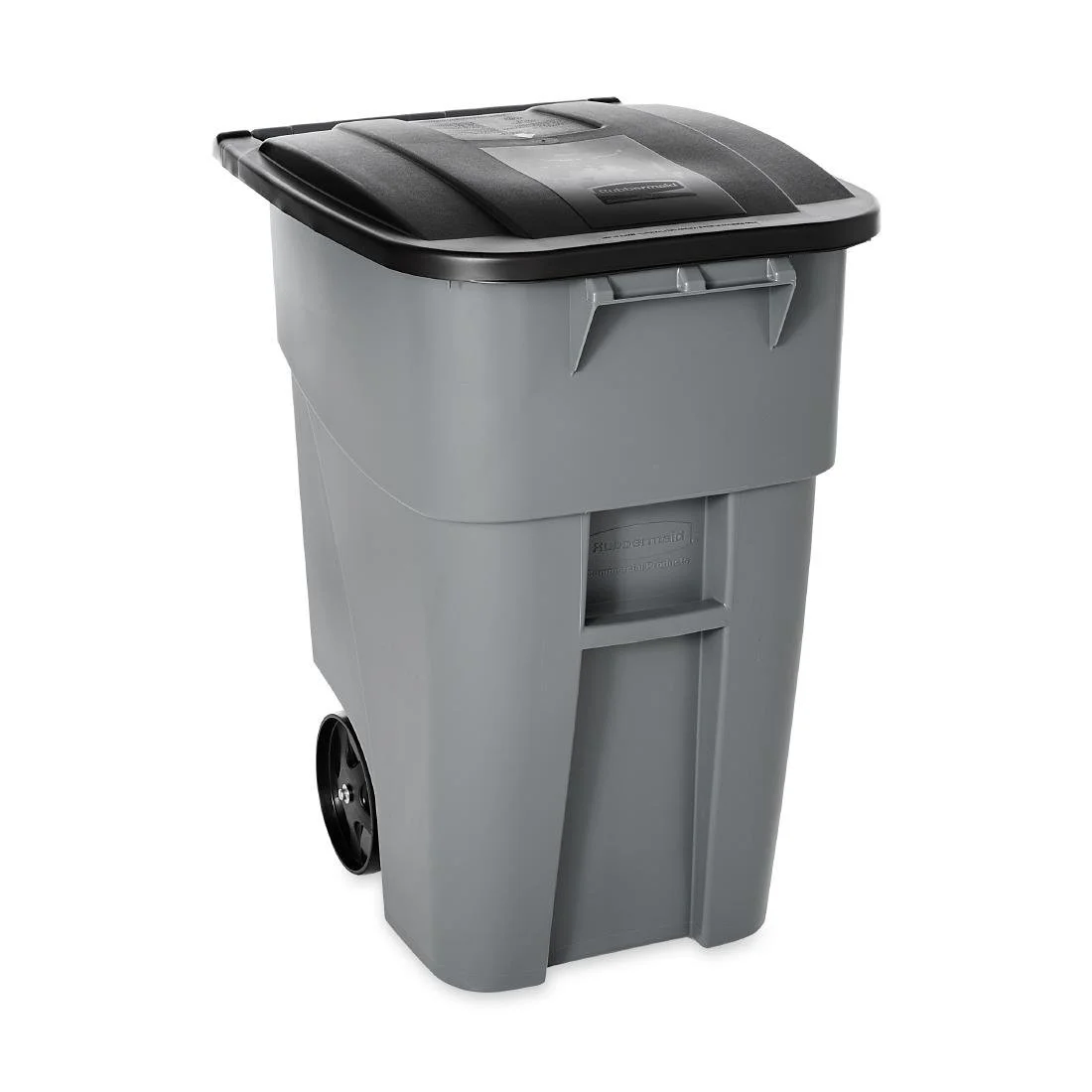 Rubbermaid BRUTE Rollout Container Grey 189Ltr - Image 2
