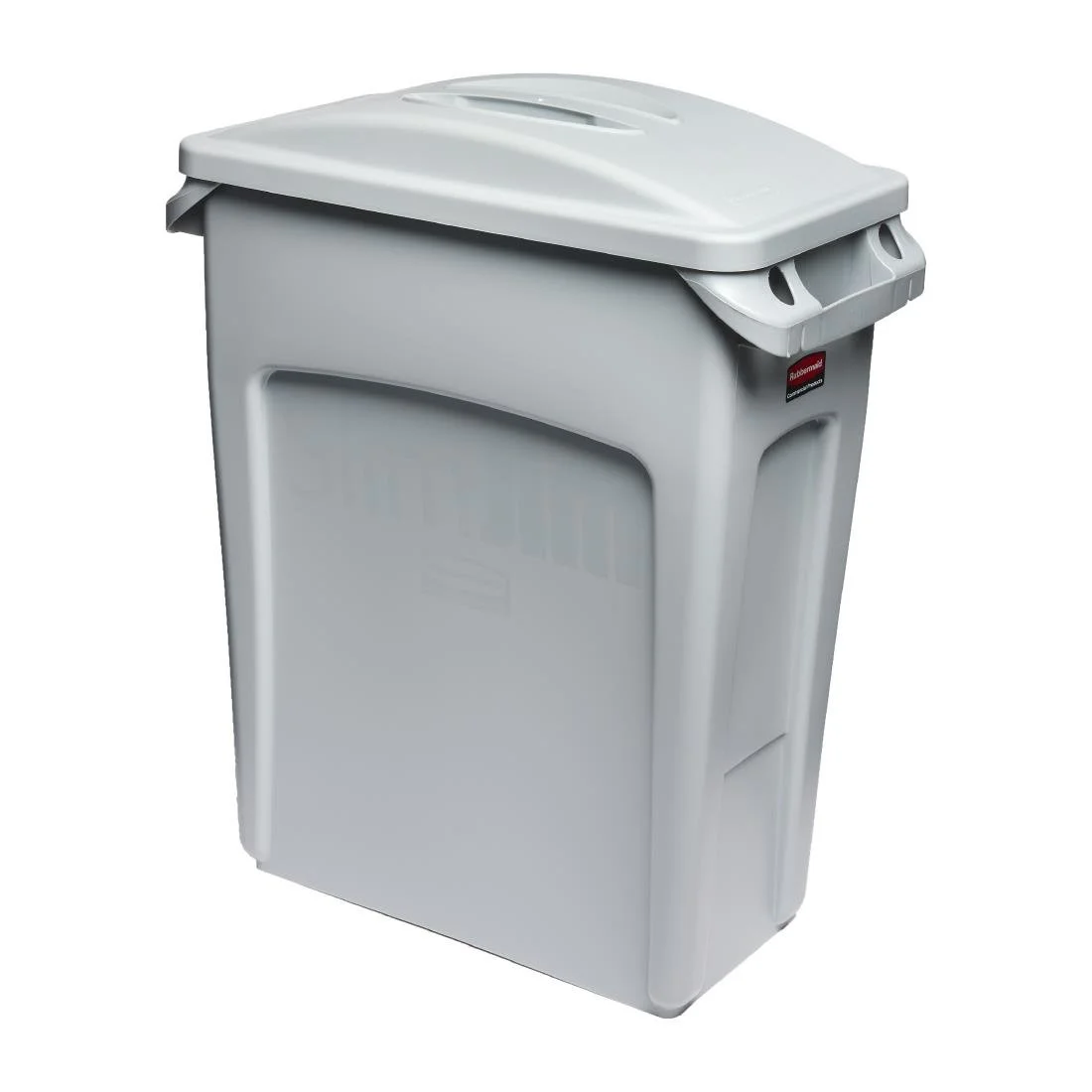 Rubbermaid Slim Jim Handle Grey Lid - Image 1