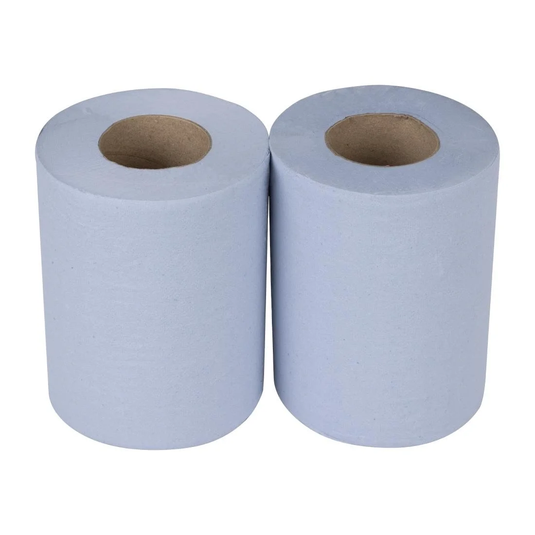 Nisbets Essentials Centrefeed Blue Rolls 2-Ply 320 Sheets (2 Pack) - Image 3