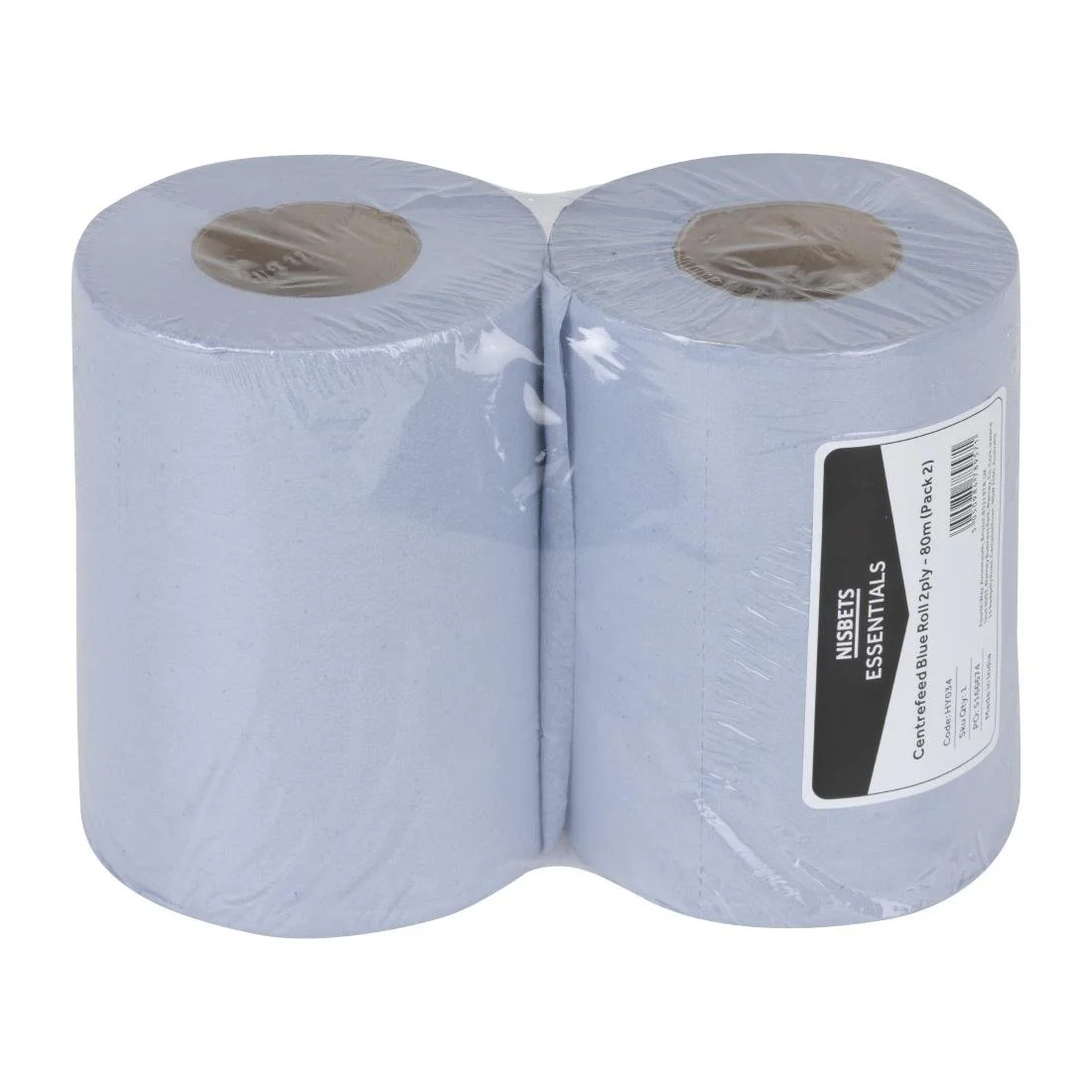 Nisbets Essentials Centrefeed Blue Rolls 2-Ply 320 Sheets (2 Pack) - Image 14