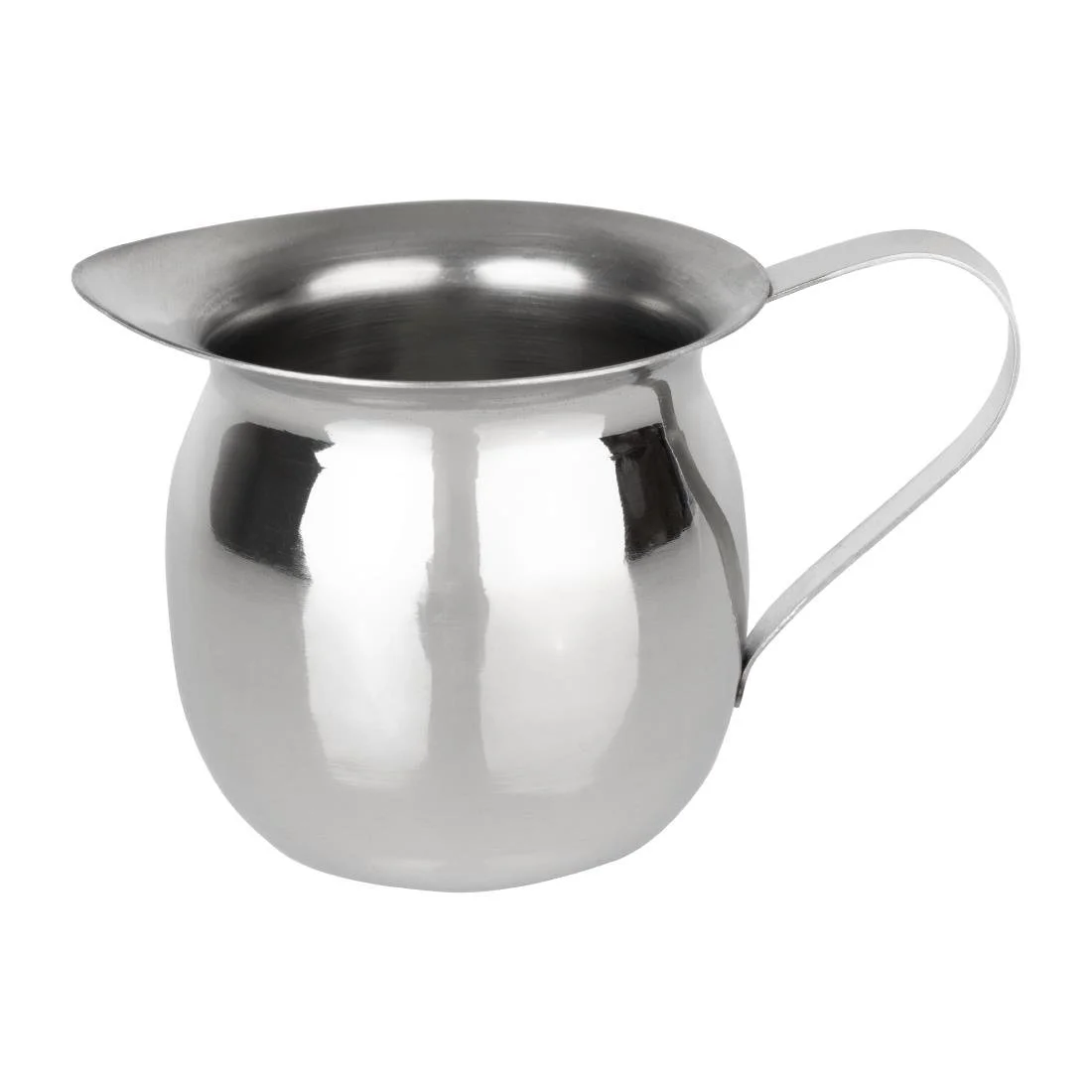 Olympia Stainless Steel Mini Milk Jug 120ml (6 Pack) - Image 1