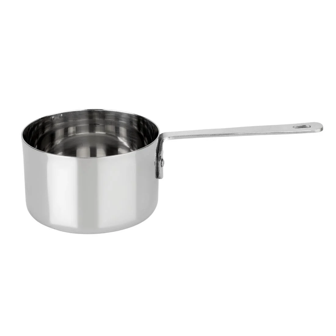 Olympia Table Presentation Stainless Steel Mini Sauce Pan 70x45mm - Image 1