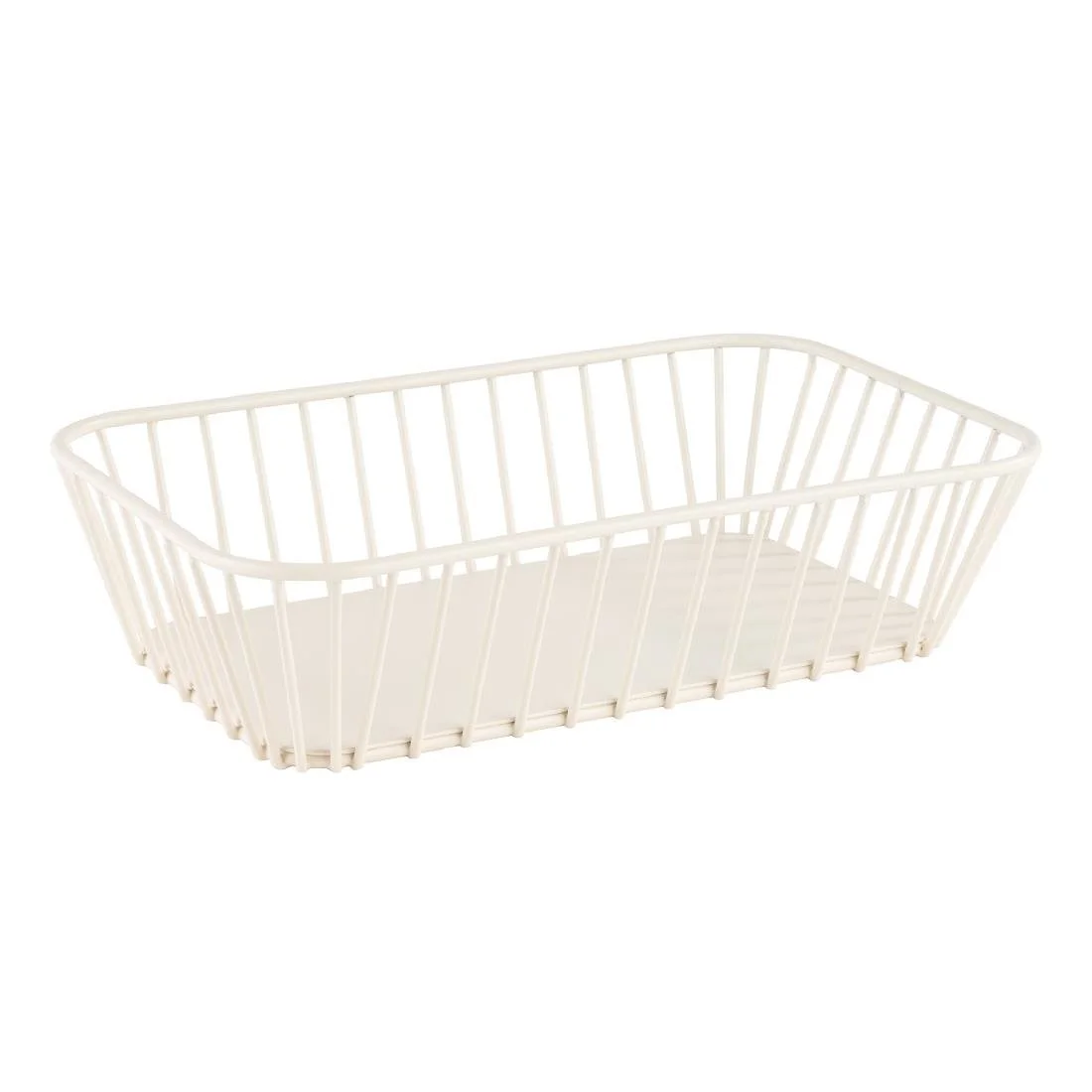 APS Basket Urban GN 1/4 White 265x162x75mm - Image 1