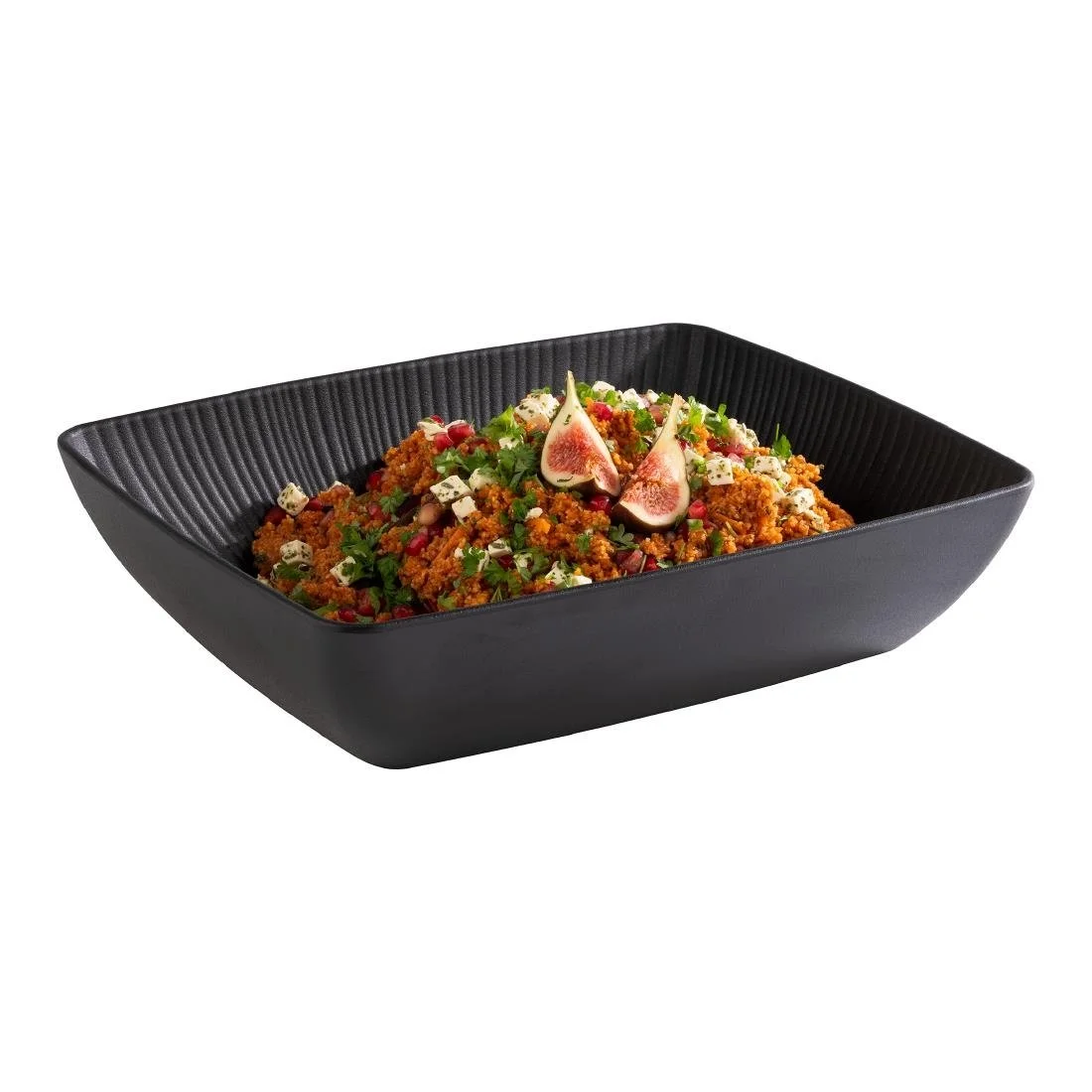 APS Nero Bowl GN 1/2 Black 325x265mm - Image 2