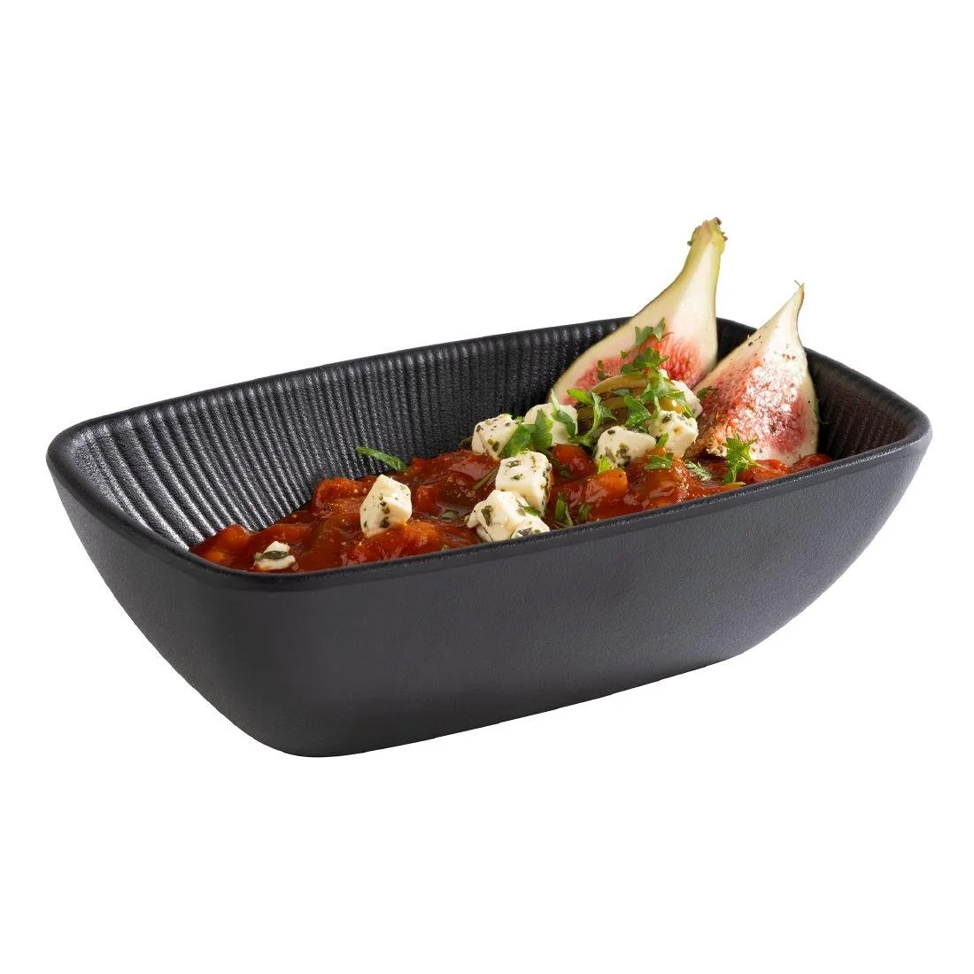 APS Nero Bowl GN 1/9 Black 176x108mm - Image 2