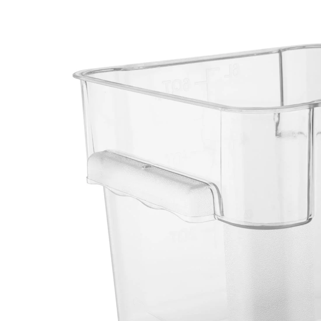 Hygiplas Polycarbonate Square Storage Container 5.5Ltr - Image 3