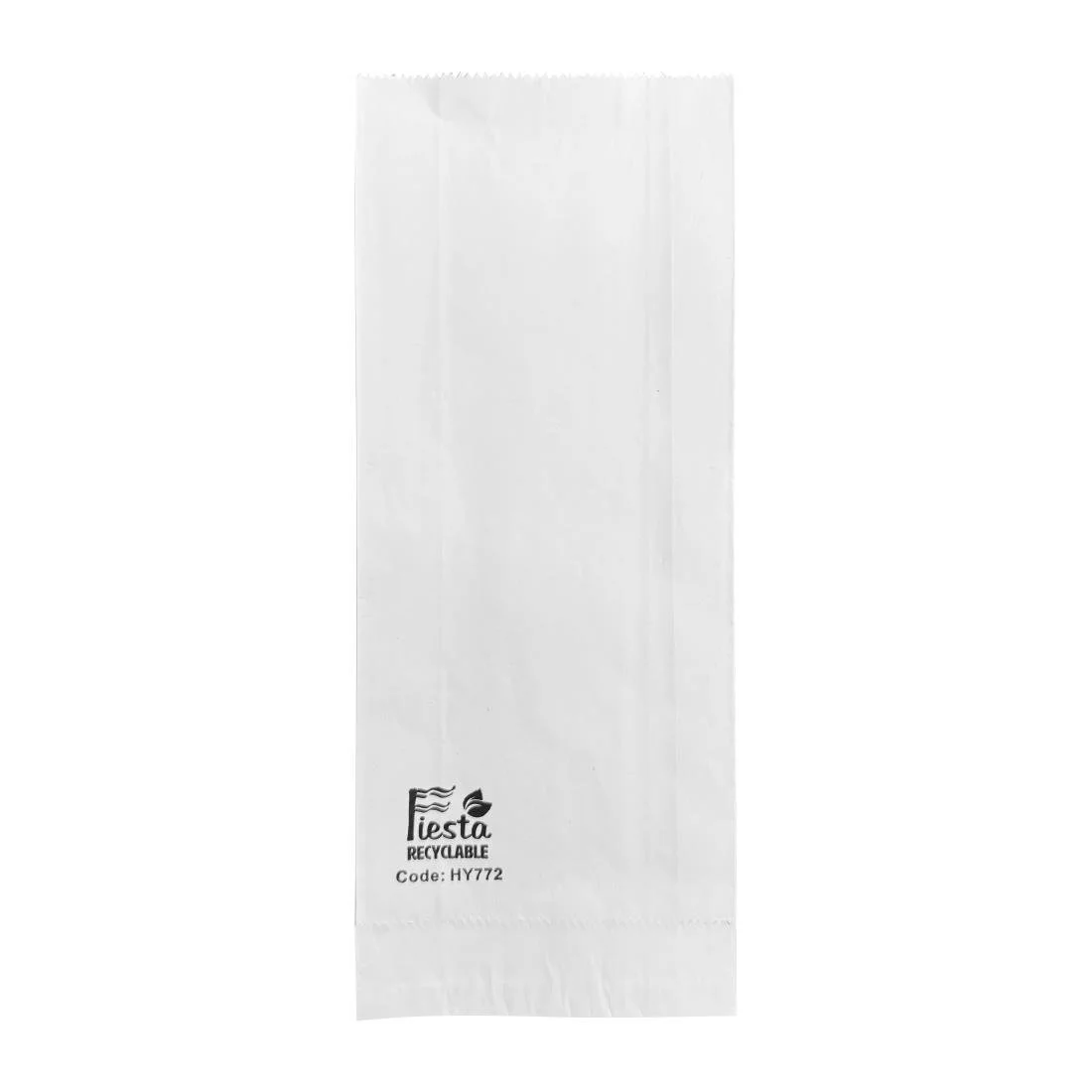 Fiesta Recyclable Foil Lined Paper Bags - 250x100x45mm (500 Pack) - Image 1
