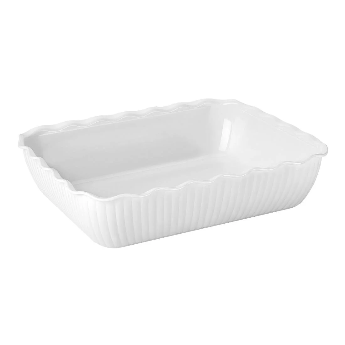 Olympia Kristallon Large Salad Crock - White - Image 1