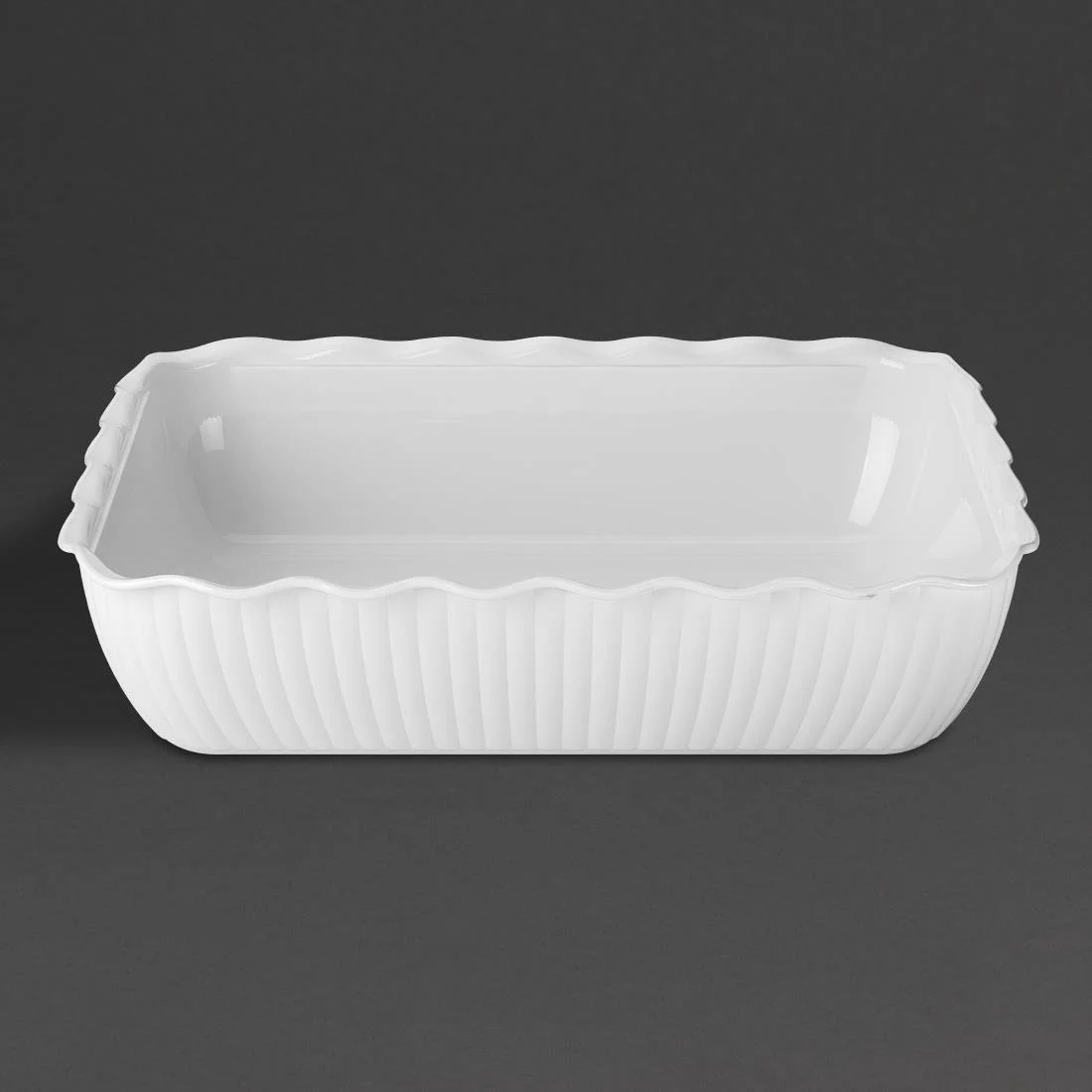Olympia Kristallon Large Salad Crock - White - Image 3