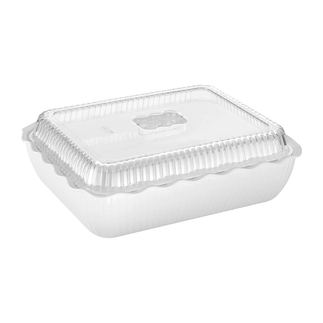 Olympia Kristallon Large Salad Crock - White - Image 5