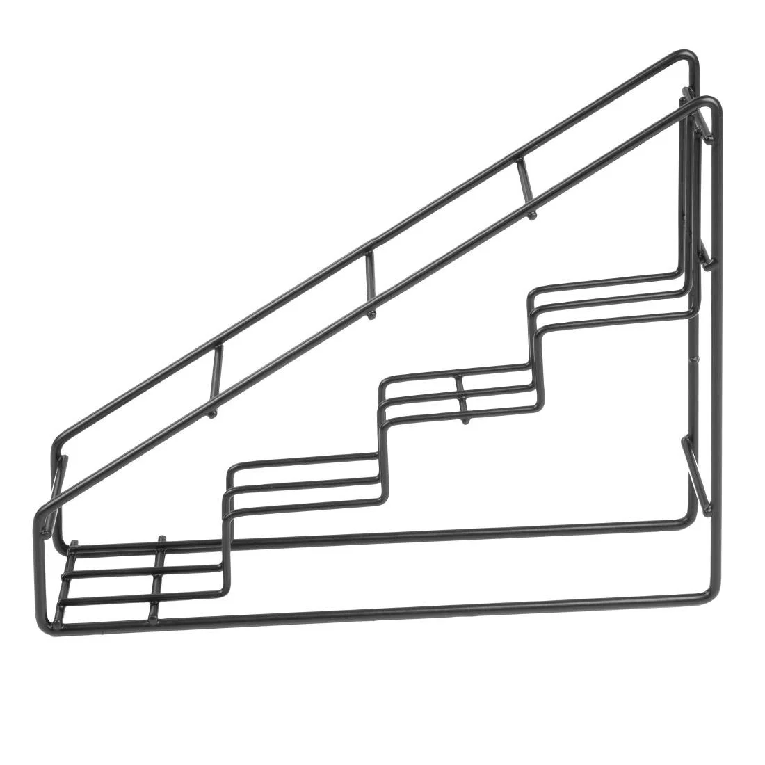 Olympia Syrup Bottle Stand Black Wire 400x105x320mm - Image 5