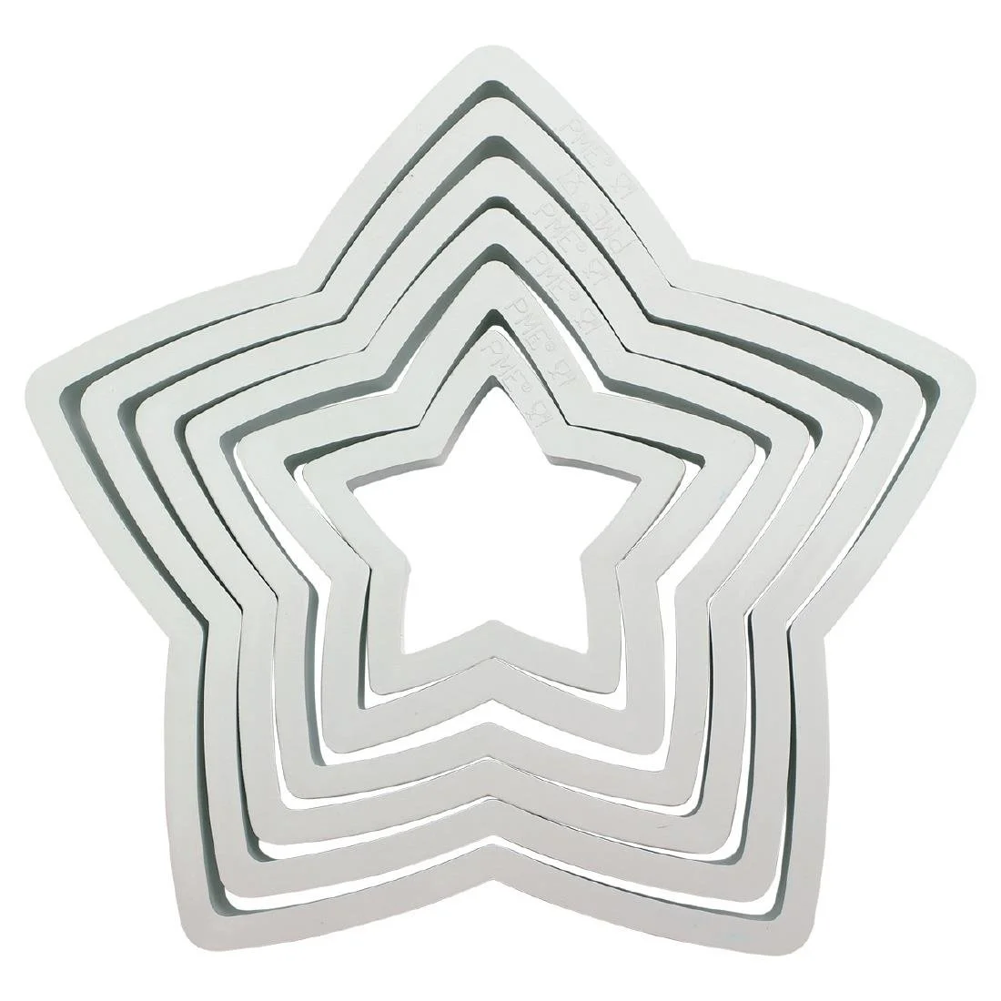 PME Classic Star Shape Cutter (6 Pack) - Image 1