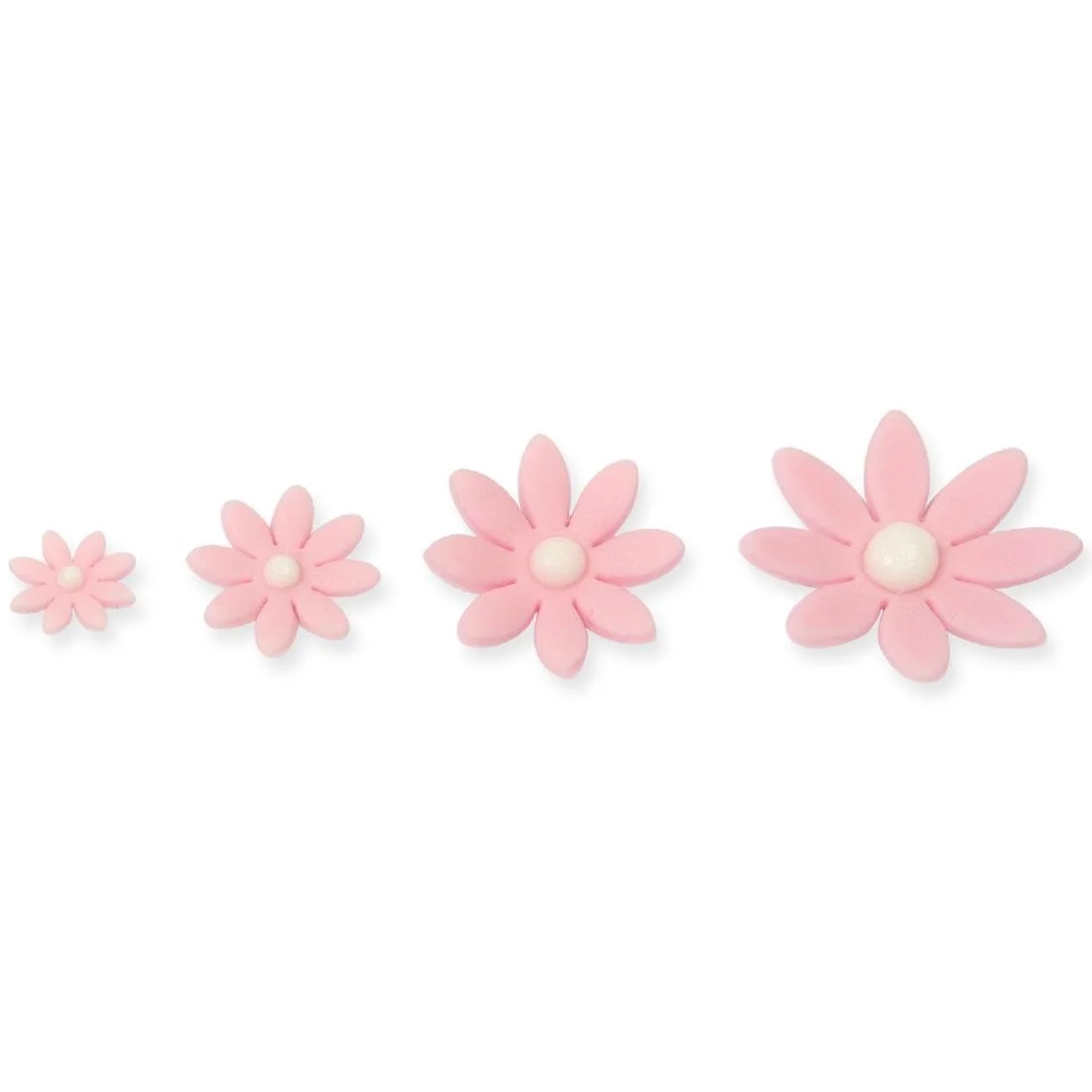 PME Floral Daisy Plunger Cutter Marguerite (4 Pack) - Image 3