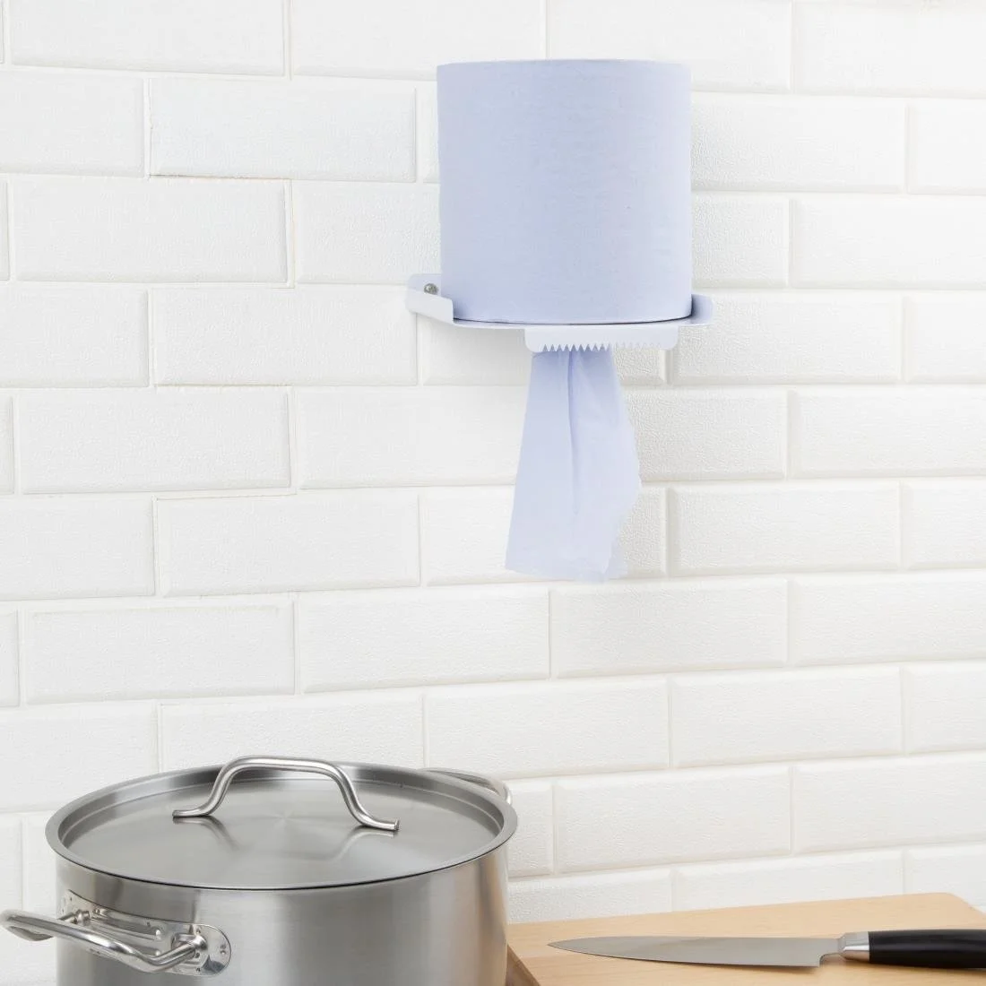 Nisbets Essentials Open Centre Feed Roll Dispenser - Image 5