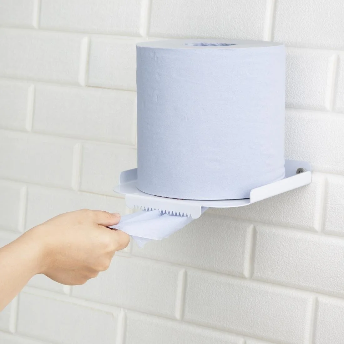 Nisbets Essentials Open Centre Feed Roll Dispenser - Image 8