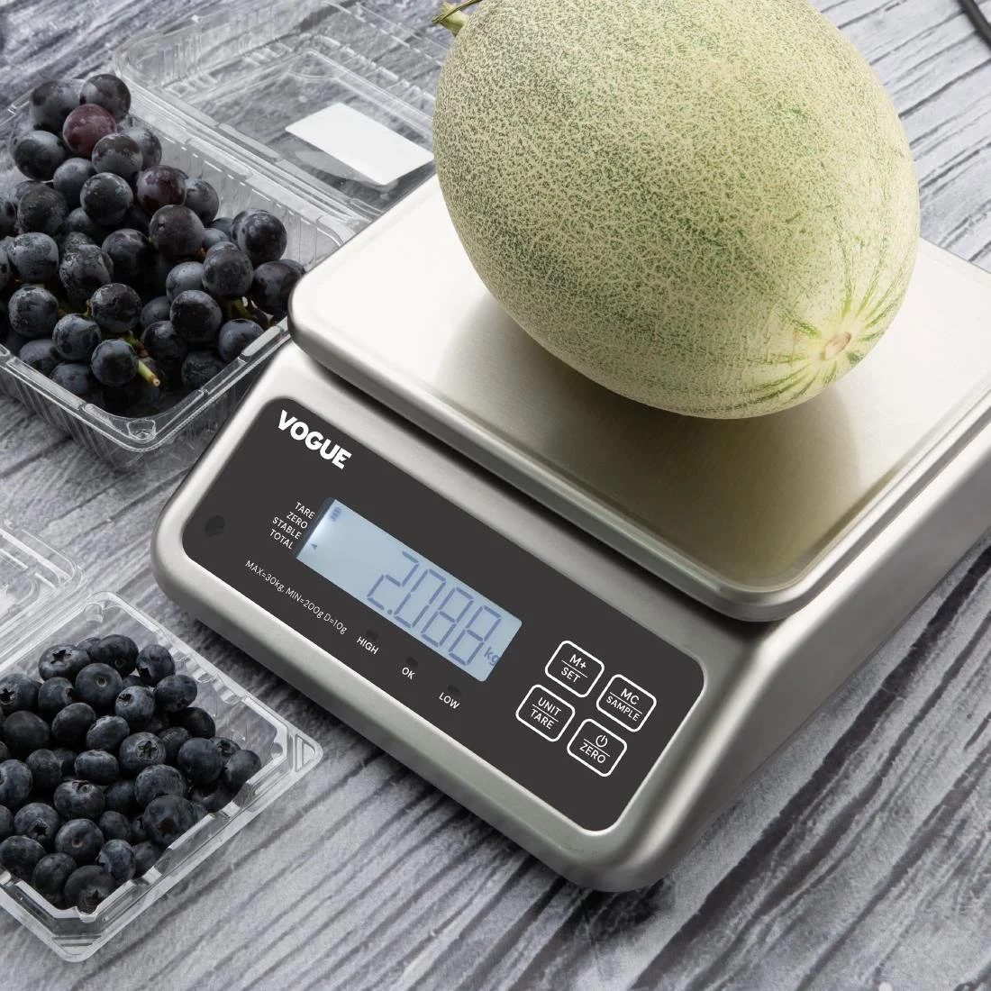 Vogue Waterproof Electric Scales 30kg - Image 6