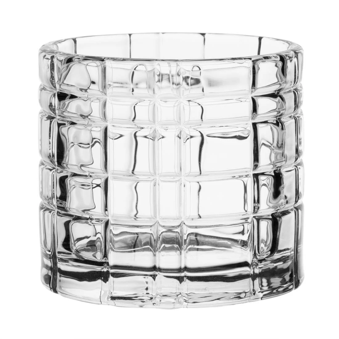 Olympia Geo Glasses Tealight Holders 64x57mm (6 Pack) - Image 1