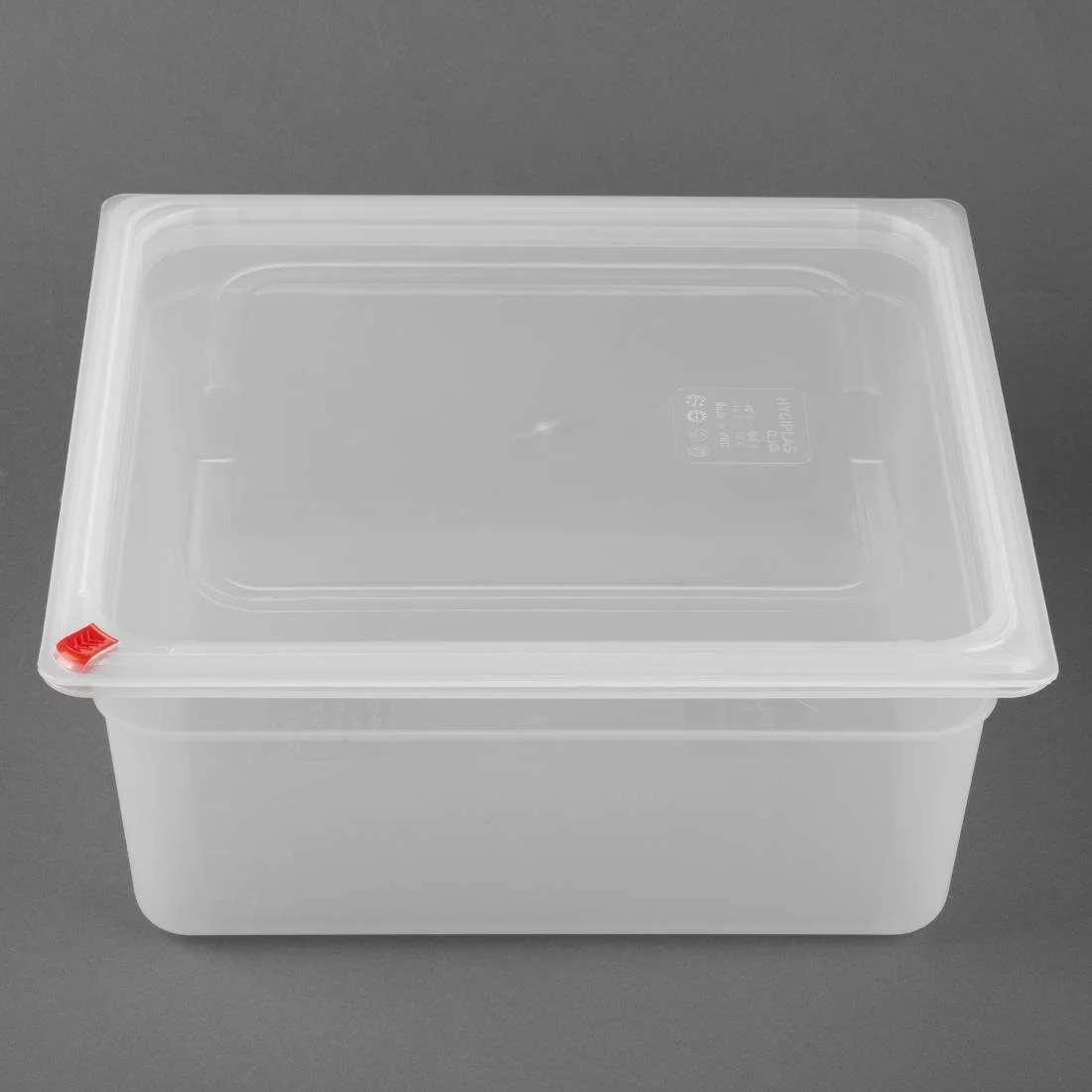 Hygiplas Click PP GN Container 2/3 with Lid & 7 Colour Clips 150mm 12Ltr (4 Pack) - Image 3
