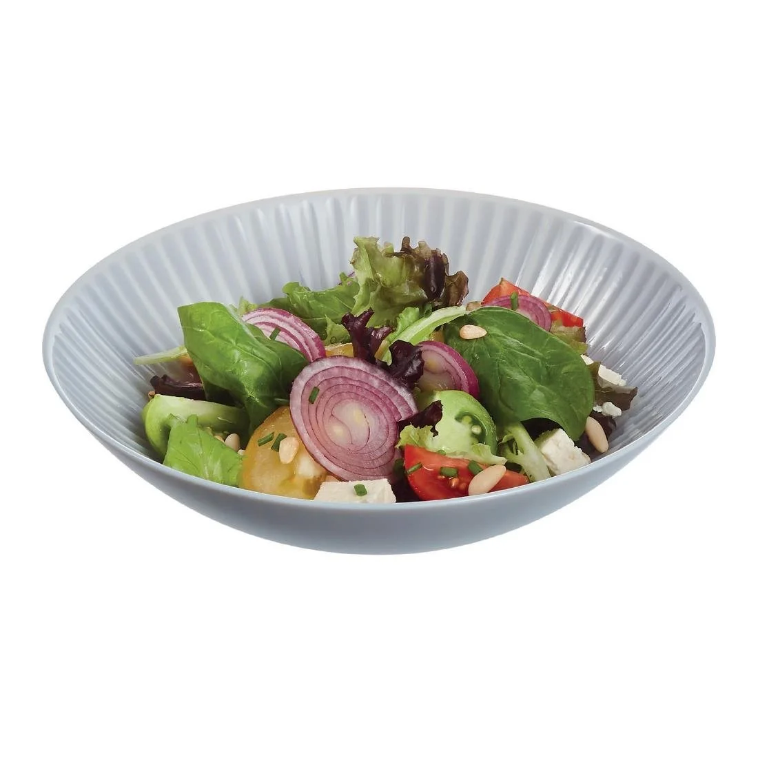 Luminarc Cottage Grey Rimless Pasta/Soup Bowls 220mm (24 Pack) - Image 3