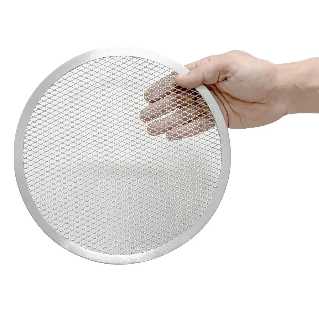 Vogue Aluminium Pizza Screen 10" - Image 2