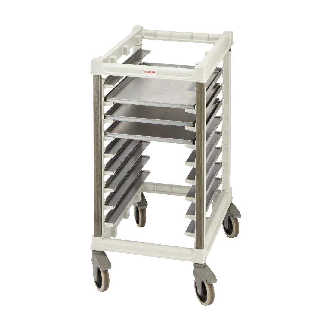 Cambro Ultimate Half Height Bakery Trolley with Extended Rail - Image 1