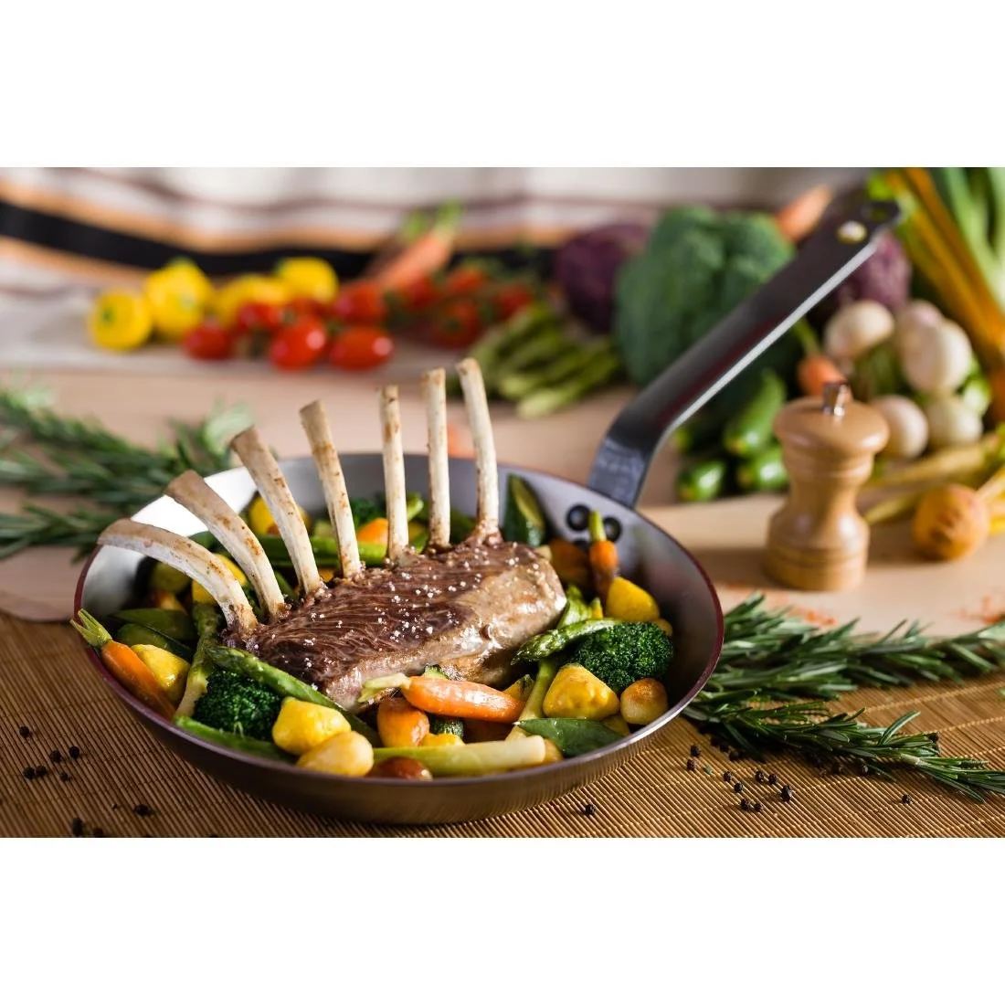 De Buyer Mineral B Element Steel Frying Pan 32cm - Image 6