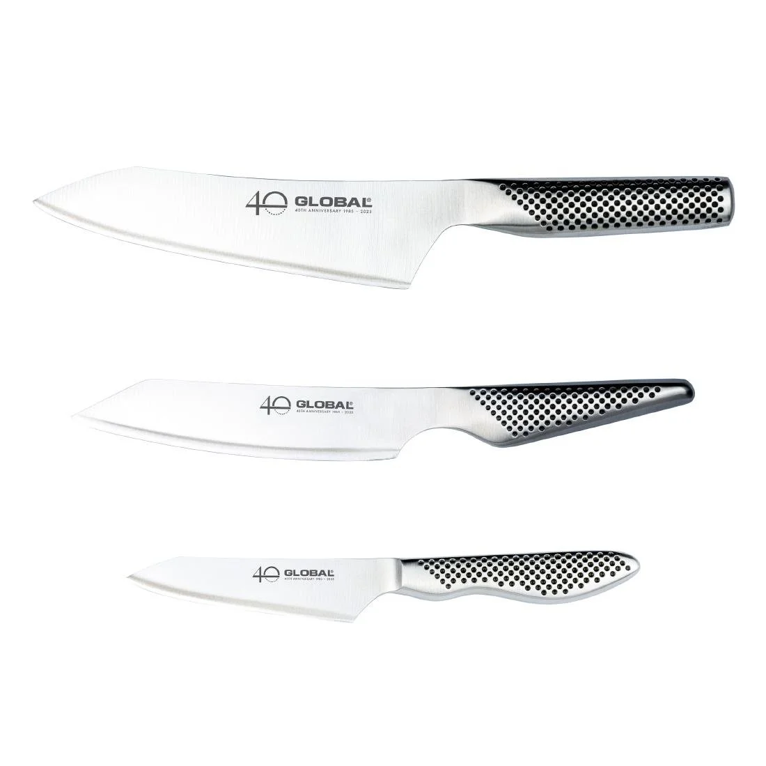 Global 40th Anniversary Limited Edition 3-Piece Knife Set - Image 1