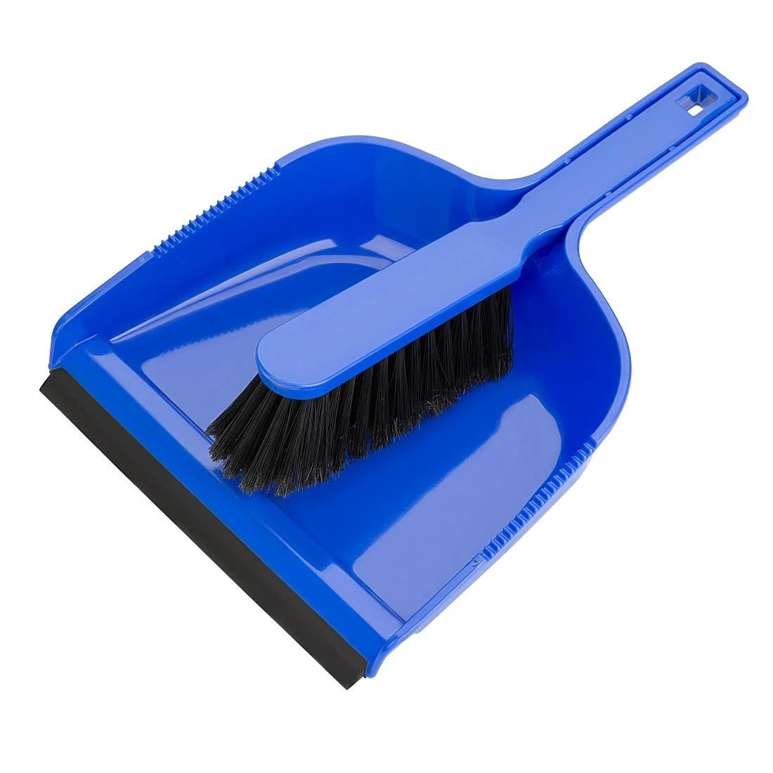 Jantex Dustpan & Brush Set - Blue - Image 1