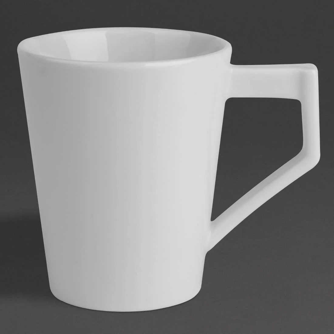 Olympia Whiteware Deco Cups 300ml (6 Pack) - Image 1