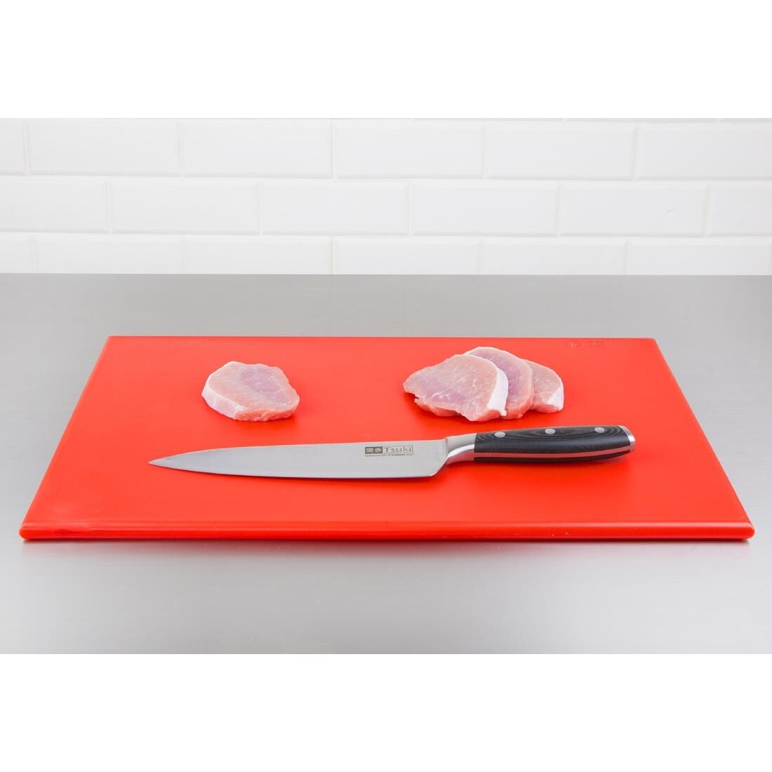 Hygiplas High Density Red Chopping Board Standard