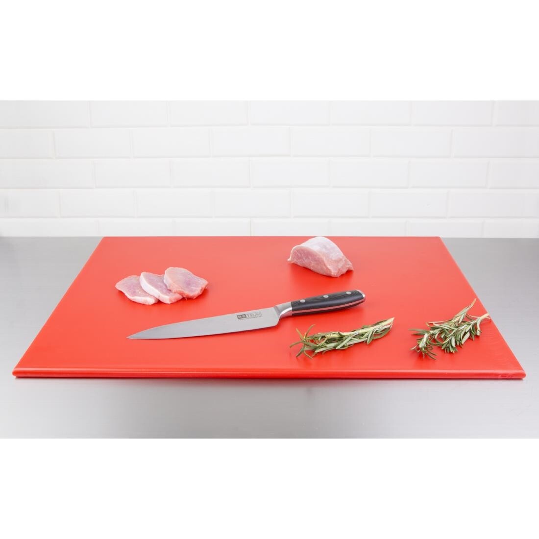 Hygiplas High Density Red Chopping Board Large