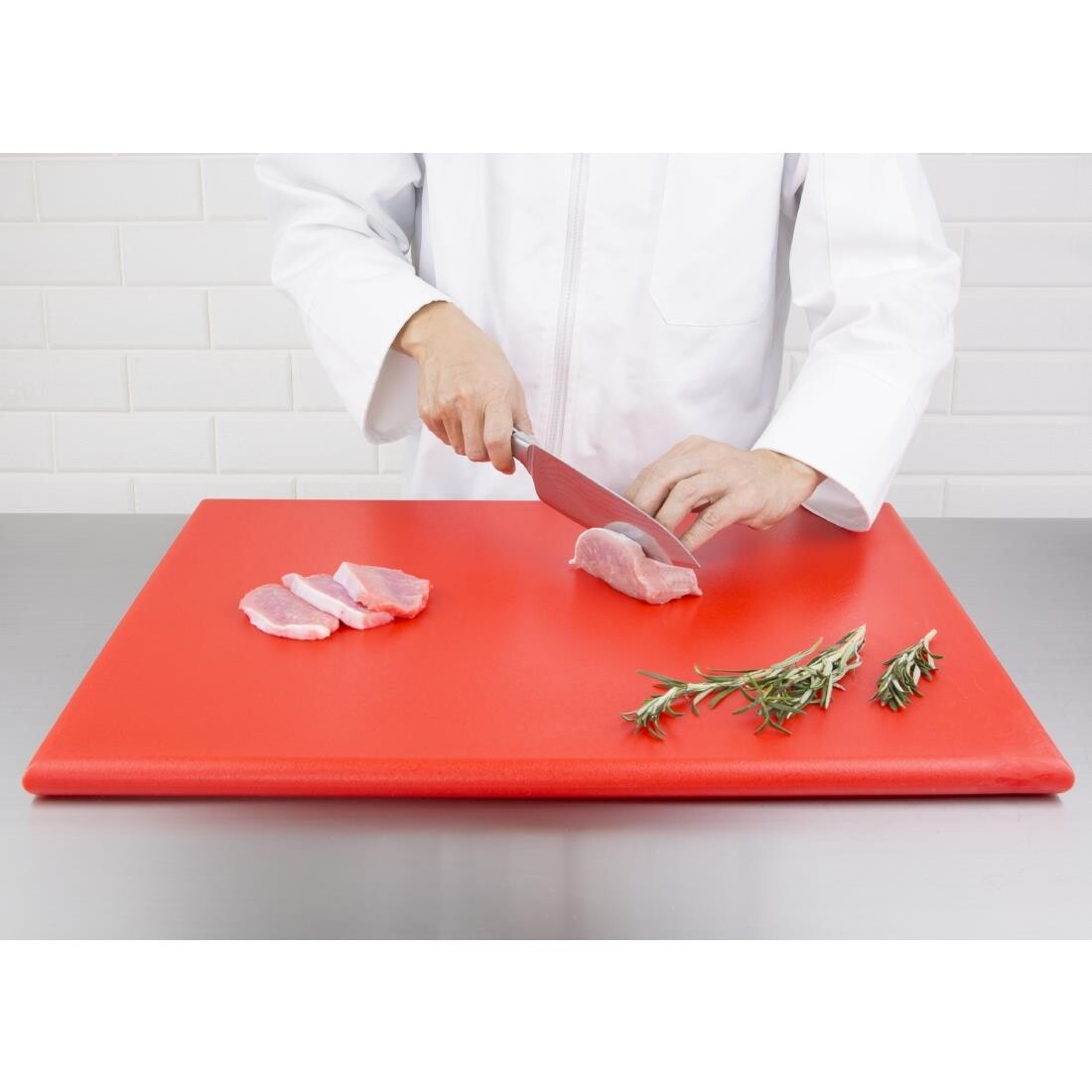 Hygiplas Extra Large High Density Red Chopping Board