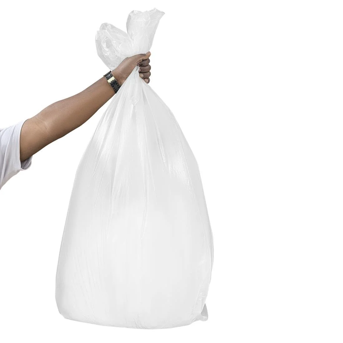 Jantex Heavy Duty Bin Bag Clear 87Ltr (100 Pack) - Image 5
