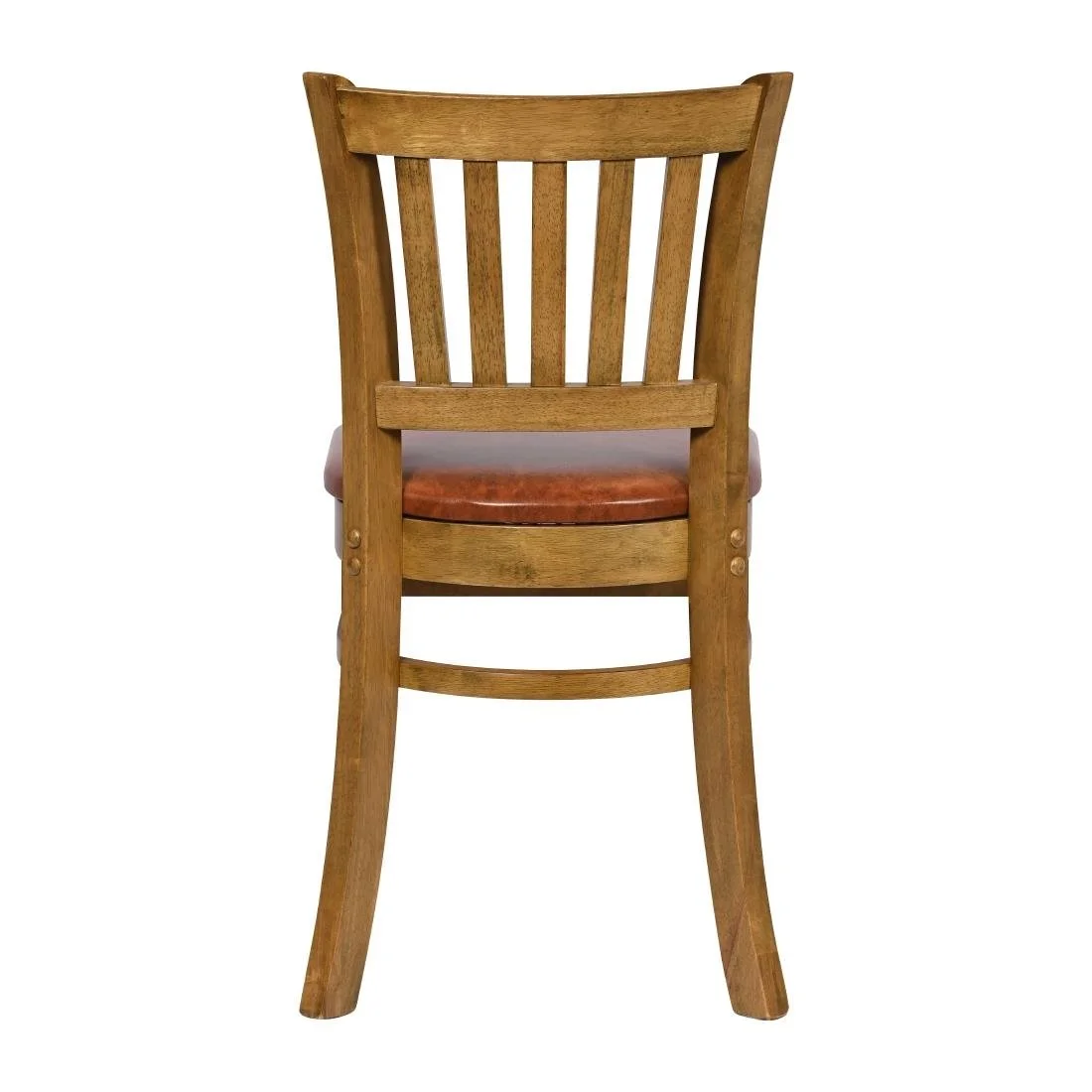 Turin Dining Table with 4 Manhattan Dining Chairs Weathered Oak with Bison Tan - Image 5