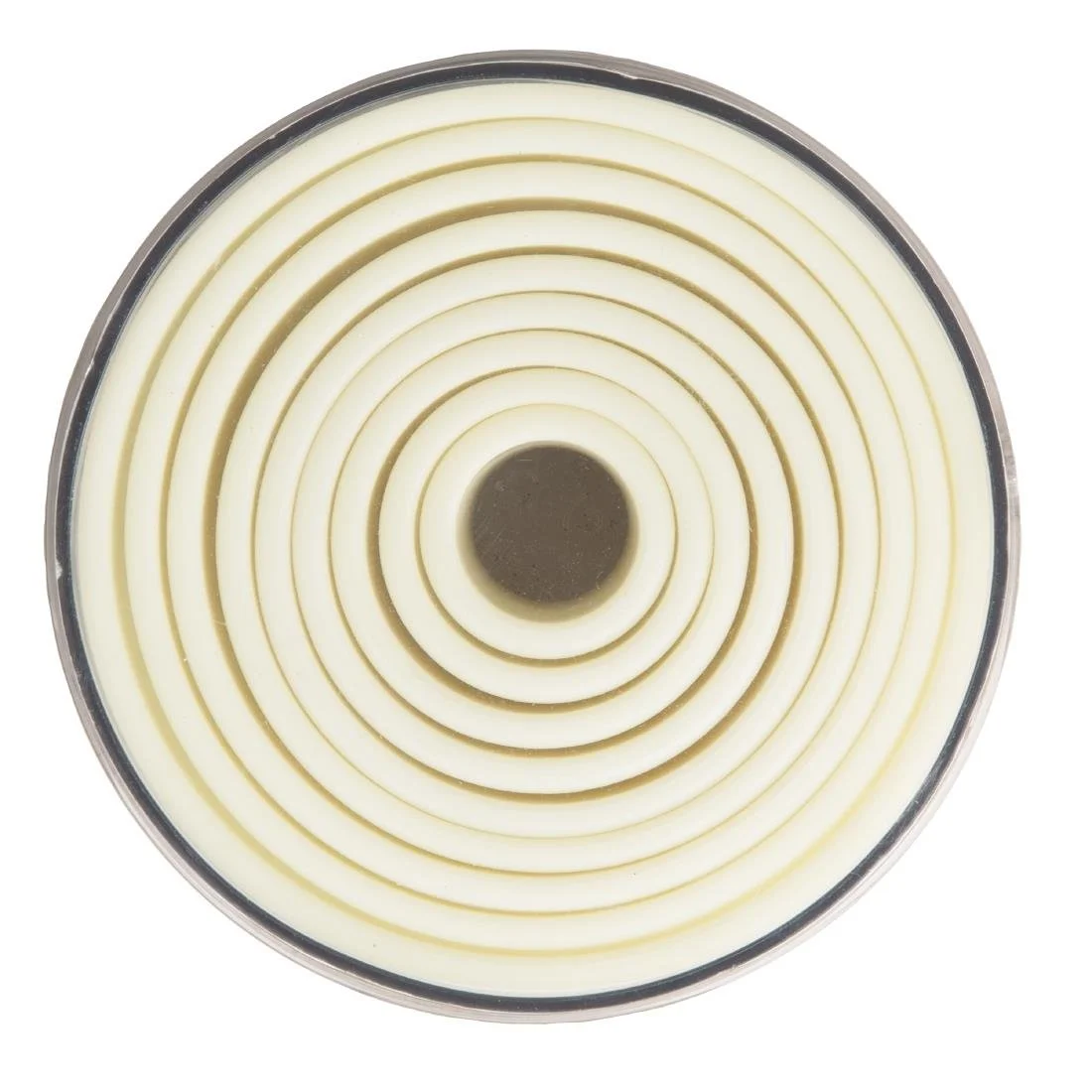 Vogue Plain Round Nylon Pastry Cutters ( 9 Pack) - Image 2