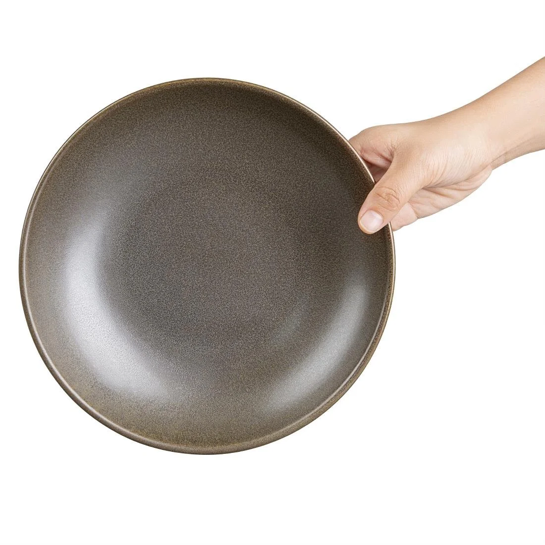 Olympia Ember Low Coupe Bowls Mahogany 230mm (4 Pack) - Image 7