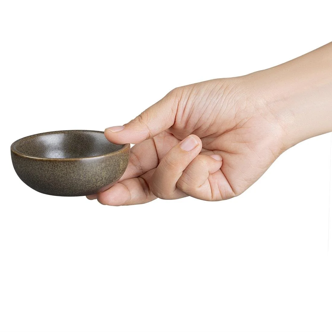 Olympia Ember Dipping Dishes Mahogany 78mm (8 Pack) - Image 5