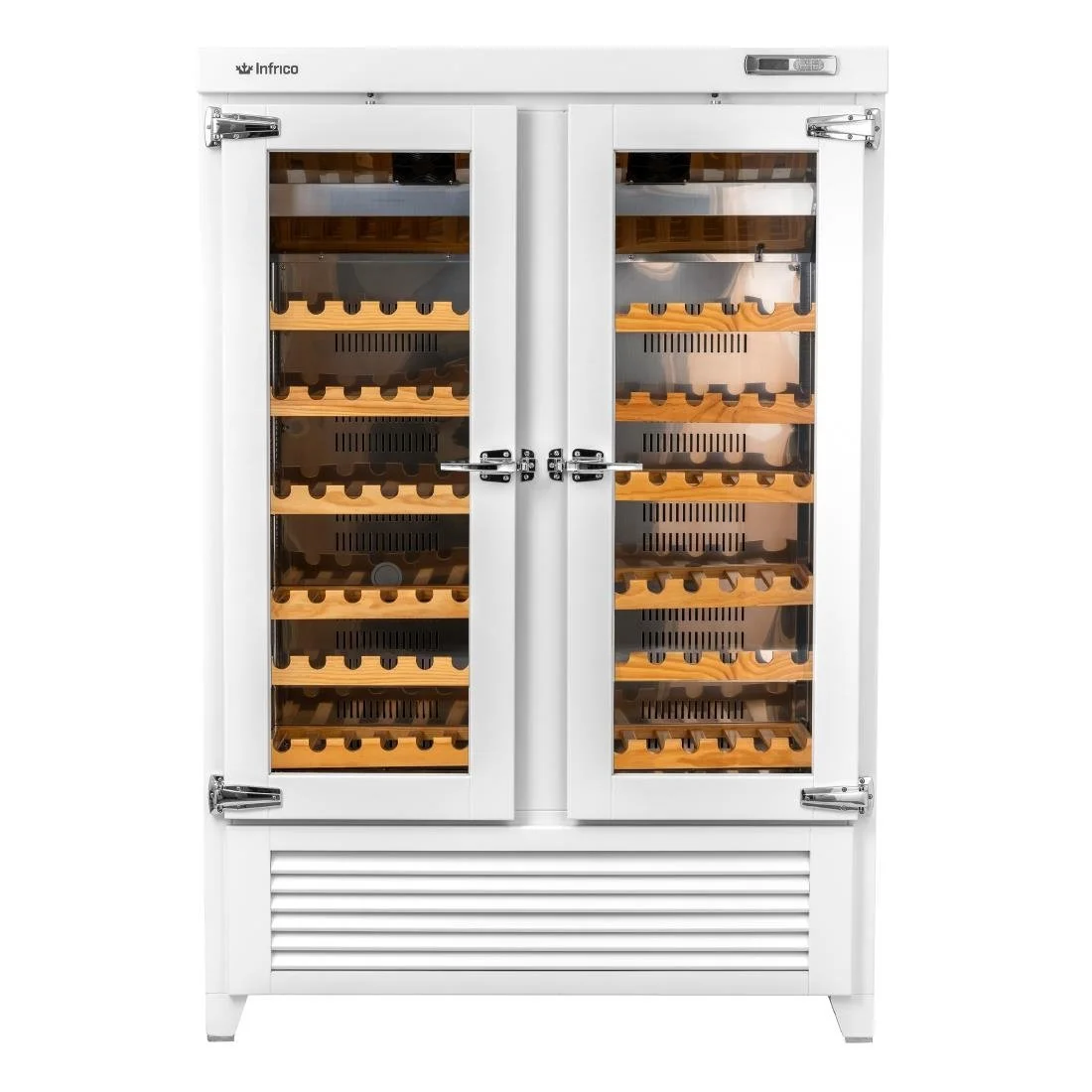 Infrico Upright Double Door Wine Cellar (180 Bottles) - Image 5