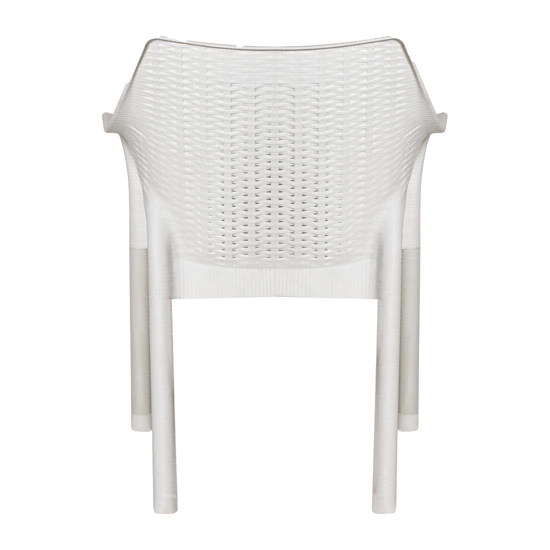 Bolero Elements Polypropylene Armchairs Snow (4 Pack) - Image 5