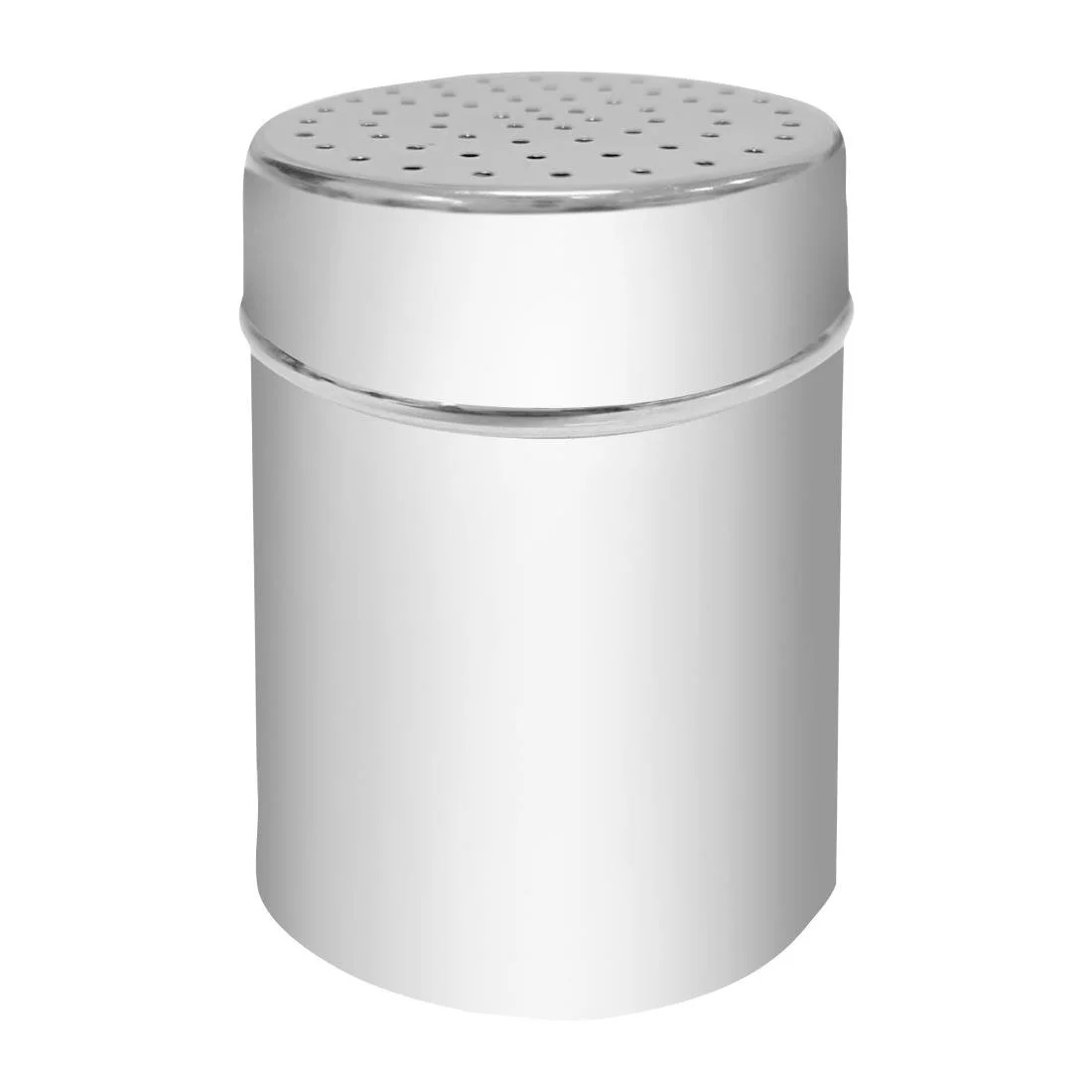 Nisbets Essentials 8oz Dredger with 1.5mm Holes - Image 1