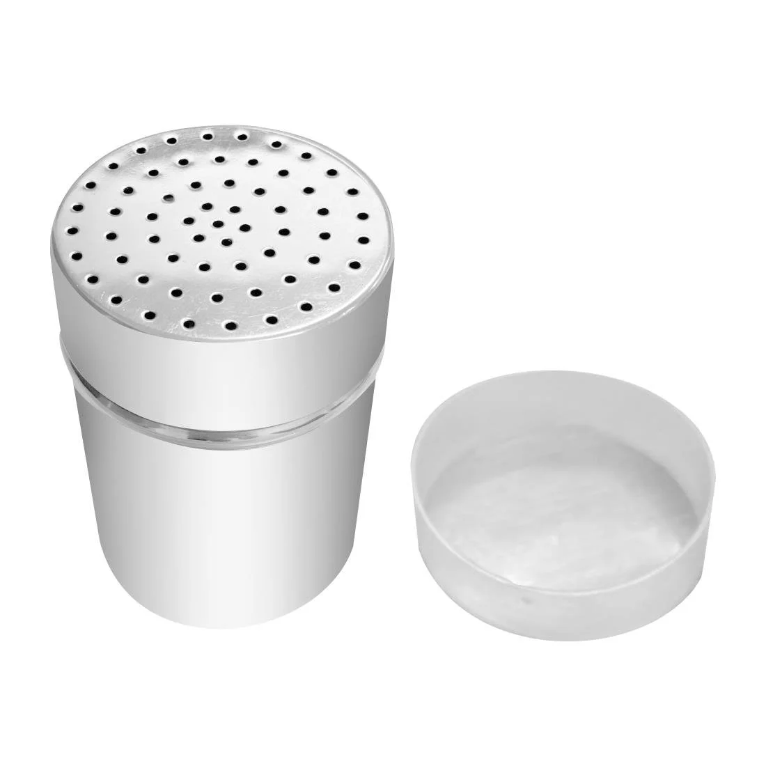 Nisbets Essentials 8oz Dredger with 1.5mm Holes - Image 3