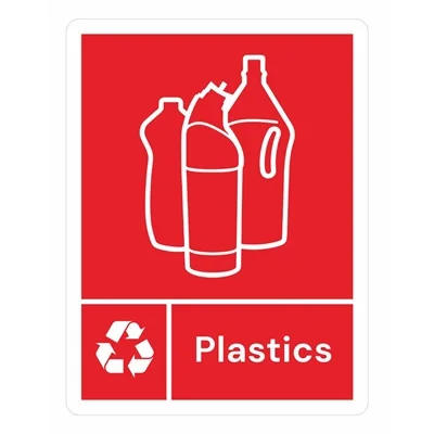 Jantex Slim Bin Label - Plastics - Image 1