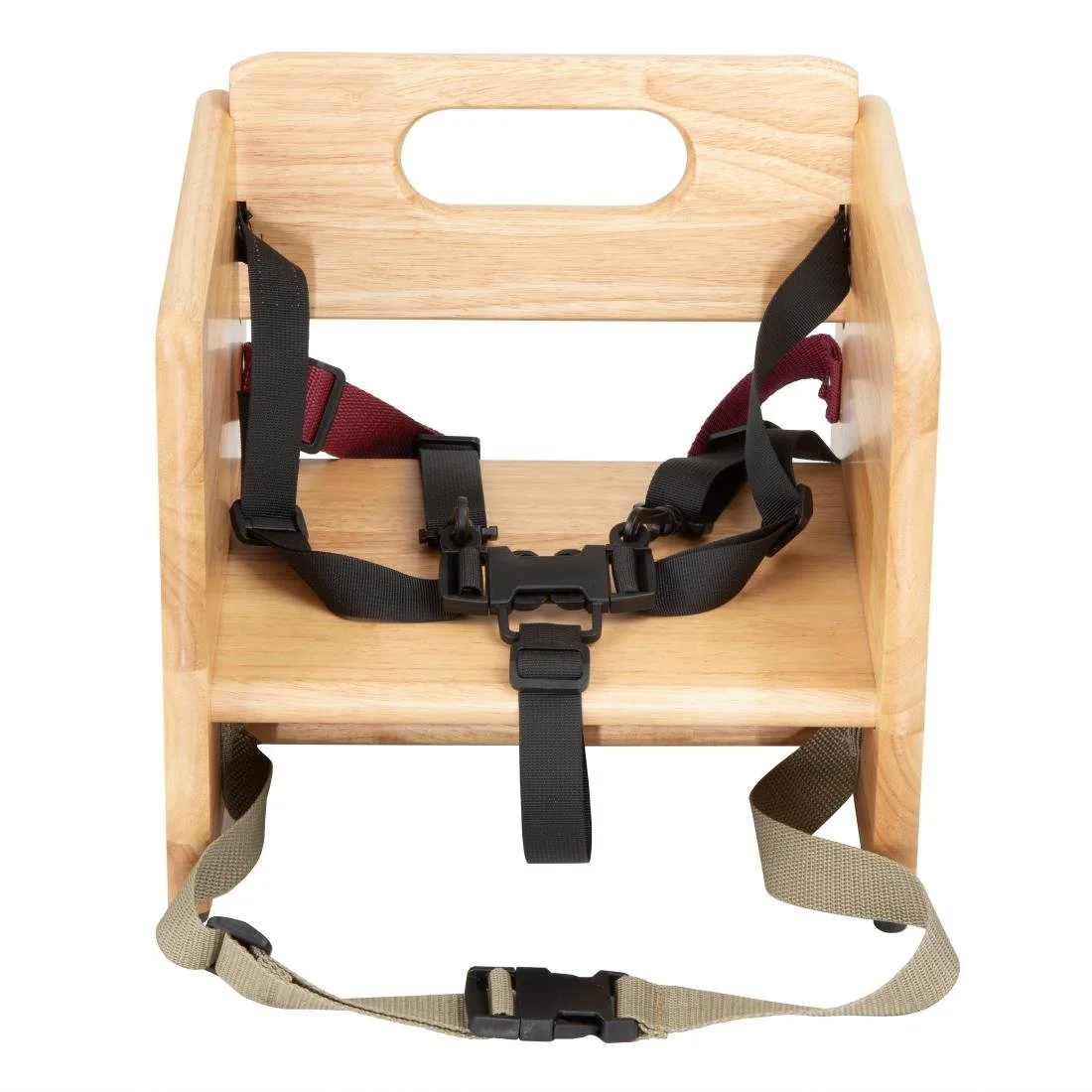 Bolero Booster Seat Natural Wood - Image 3