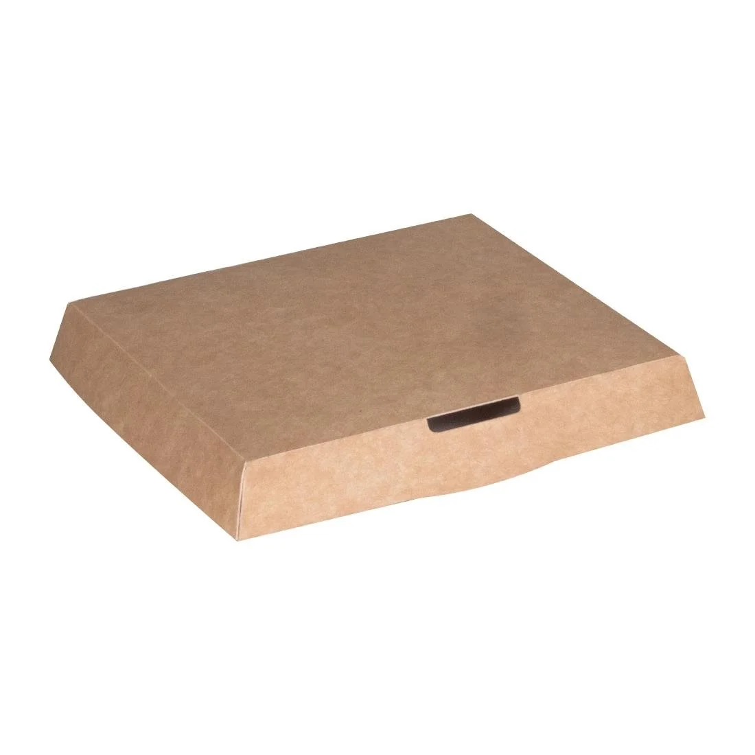 Notpla Lids for 800ml Clip & Close Food Boxes - Kraft (260 Pack) - Image 1